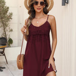Zeagoo Women's Boho Summer Dress Bohemian Mini Dress (DE Only)