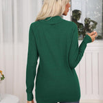 Zeagoo Sweaters for Women Long Sleeve Shirts V Neck Knit Pullover