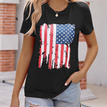 Zeagoo Flag Shirts Short Sleeve Patriotic Shirt 4th of July Tee