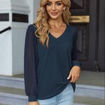 Zeagoo Women's Blouses Elegant Long Sleeve Tunic Tops (DE Only)