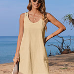 Zeagoo Summer Dress for Women Sleeveless Tank Dress