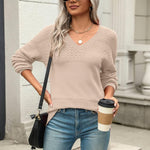Zeagoo Pullover Women's Ribbed Knit Jumper (DE Only)