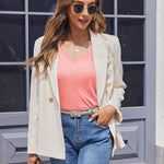 Zeagoo Shirts Casual Short Sleeve Tees Dressy Casual Patel Blouses