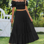 Zeagoo Rock Damen Elegant Hohe Taille Skirt (DE Only)