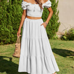 Zeagoo Rock Damen Elegant Hohe Taille Skirt (DE Only)