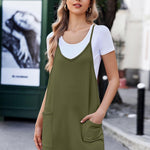 Zeagoo Jumpsuit Short Summer Sleeveless Rompers (DE Only)