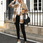 Zeagoo Women's Checked Shirt-Jacket (DE Only)