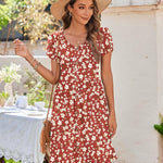 Zeagoo Summer Dress Women's Short Sleeve Dresses (DE Only)