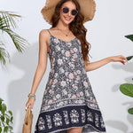 Zeagoo Women's Boho Beach Dress  Casual Summer Dress (DE Only)