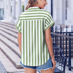 Zeagoo Short Sleeve Summer Tops Casual Button Down Shirts