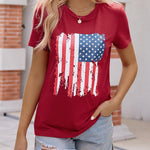 Zeagoo Flag Shirts Short Sleeve Patriotic Shirt 4th of July Tee
