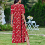 Zeagoo Women Floral Summer Dress Casual Beach Dress