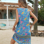 Zeagoo Dresses Women's Sleeveless Bohemian Dress (DE Only)