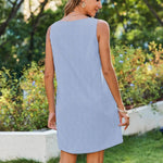Zeagoo Summer Dress for Women Sleeveless Tank Dress