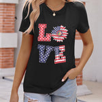 Zeagoo Flag Shirts Short Sleeve Patriotic Shirt 4th of July Tee