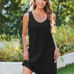 Zeagoo Summer Dress for Women Sleeveless Tank Dress