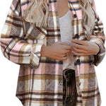 Zeagoo Women's Checked Shirt-Jacket (DE Only)