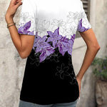 Zeagoo Short Sleeve Shirts Dressy Tops with Pleats
