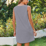 Zeagoo Summer Dress for Women Sleeveless Tank Dress