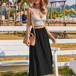 Zeagoo Skirt Women's Elegant Printed Skirt Boho Beach Skirt (DE Only)