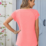 Zeagoo Short Sleeve Shirts Loose Fit V Neck T Shirts