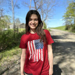 Zeagoo Flag Shirts Short Sleeve Patriotic Shirt 4th of July Tee