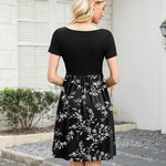 Zeagoo Summer Dress Women's Dresses Short Sleeve Dress (DE Only)