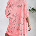 Zeagoo Short Sleeve Boho Oversized Knitted Cardigan