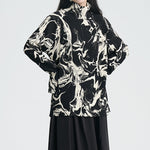 Printed Turtleneck Shirt