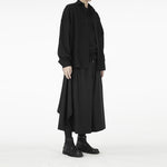 Loose Cropped Culottes Hakama Pants