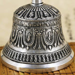 Buddha Stones Tibetan Meditation Bell and Vajra Dorje Copper Decoration Set