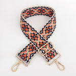 Buddha Stones Multicolor Embroidered Shoulder Bag Straps