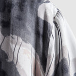 Men's Retro Abstract Print Casual Button Short Sleeve Shirt