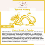 Buddha Stones Soul Cleansing Black Obsidian Phoenix Dragon Bracelet