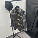 Loose-fit Printed Long-sleeve Shirt