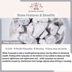 Buddha Stones "All the Best for Love and Harmony" Stone Quartz Bracelet Includes Gift Message Card