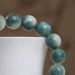 Buddha Stones Bodhi Seed Om Mani Padme Hum Engraved Keep Away Evil Spirits Bracelet