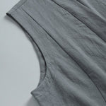 Sleeveless Button Vest