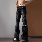 American Slim-fit Washed Bootcut Jeans