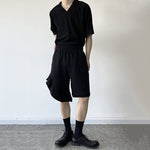 Summer One Leg Ruffled Shorts