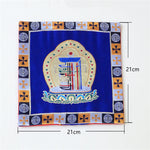 Prayer Altar Mat Man-Bcu Kalachakra Healing Meditation Jacquard Mat