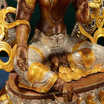 Buddha Stones Bodhisattva Green Tara Hope Copper Statue Decoration