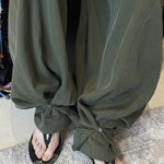 Women's Boho Flowy Draped Loose Harem Pants