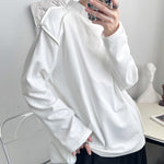 Dark Art Pullover Stand Collar Sweater