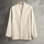 Winter Fleece V-neck Long-sleeved Shirt