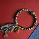Buddha Stones Zakiram Goddess of Wealth Om Mani Padme Hum Peace Handmade Bracelet