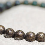 Buddha Stones Tibetan Cyan Bodhi Seed Copper Success Bracelet