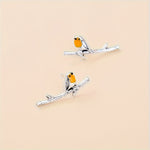 Cartoon Tier Bird Earrings