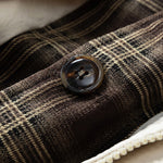 Men's faux two-piece, trendy, loose-fitting lapel vintage oversized jacket