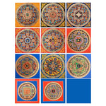 Buddha Stones Tibetan Handmade Thangka Painting Blessing Thangka Blind Box Random Color Pattern